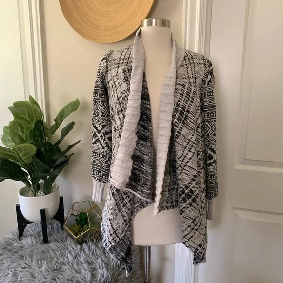 Anthropologie TINY—Open Front Waterfall Cardigan.‎ Sz S - Picture 2 of 12